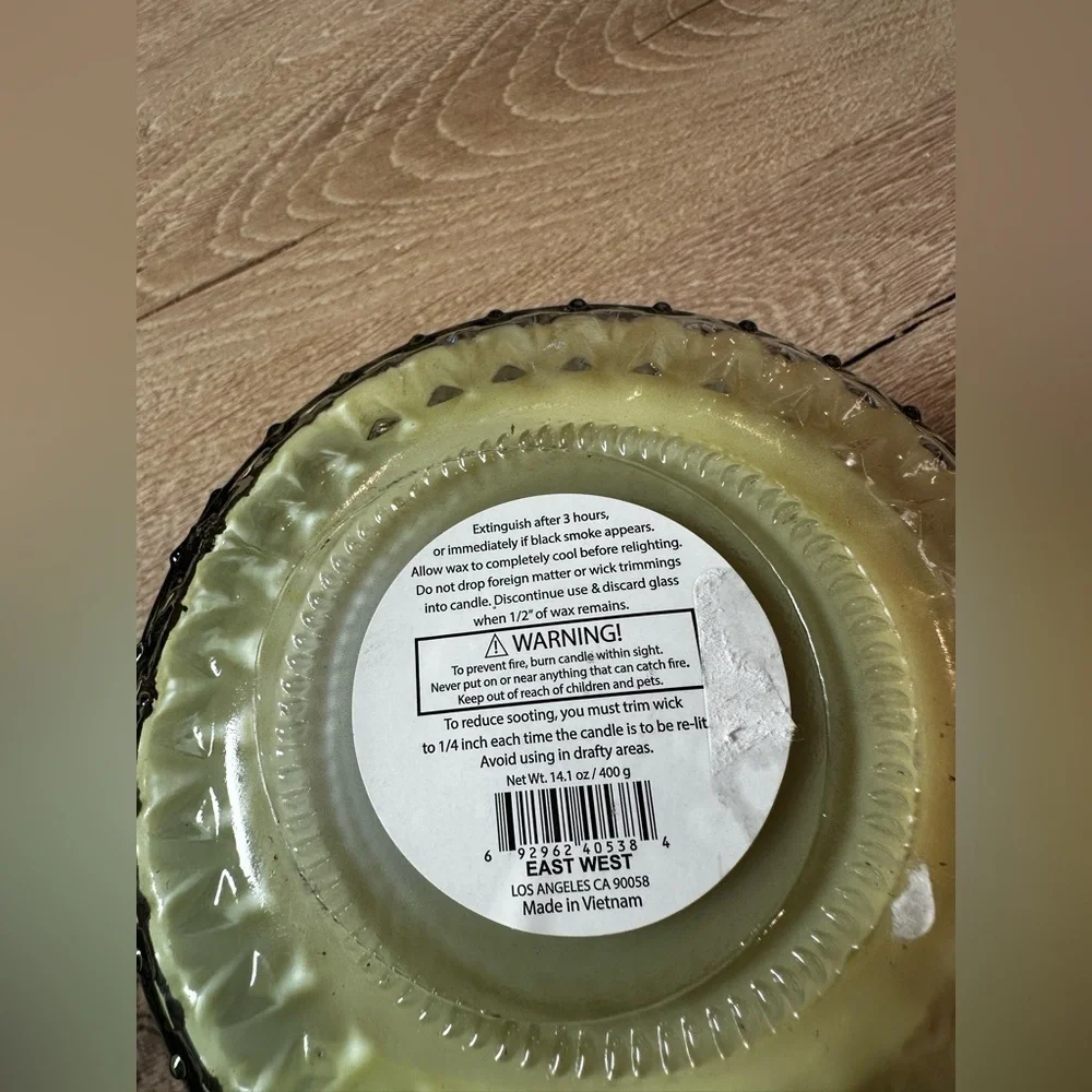 Green Succulent Candle by - Picture 5 of 5